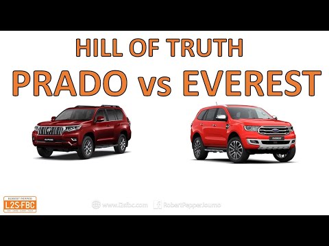 Hill of Truth - Ford Everest vs Toyota Prado