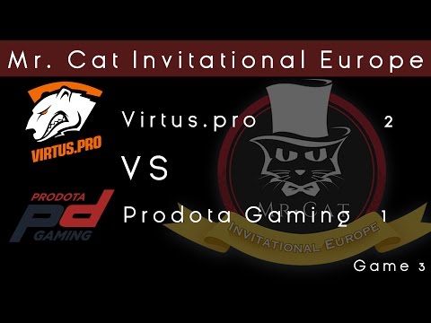VP vs PD Mr. Cat Invitational Europe Game 3  Dota 2