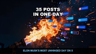 Elon Musk Posted 35 Times