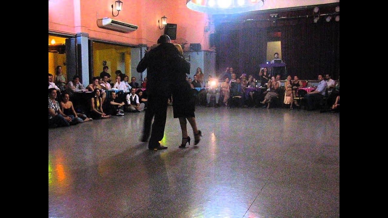 PANCHO MARTÍNEZ PEY y CELIA BLANCO en Viva La Pepa Milonga