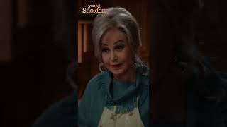 Sheldon insults Meemaw's cookies. #YoungSheldon