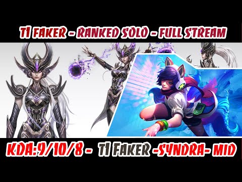 [9/10/8]-Faker Syndra VS Ahri
