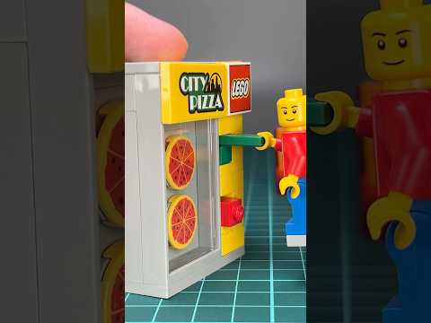 Working Lego Pizza Vending Machine #lego