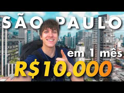 É possível fazer 10 mil reais com entregas de bike em 1 mês? ┃dia 1/31 Desafio 10K em SP┃