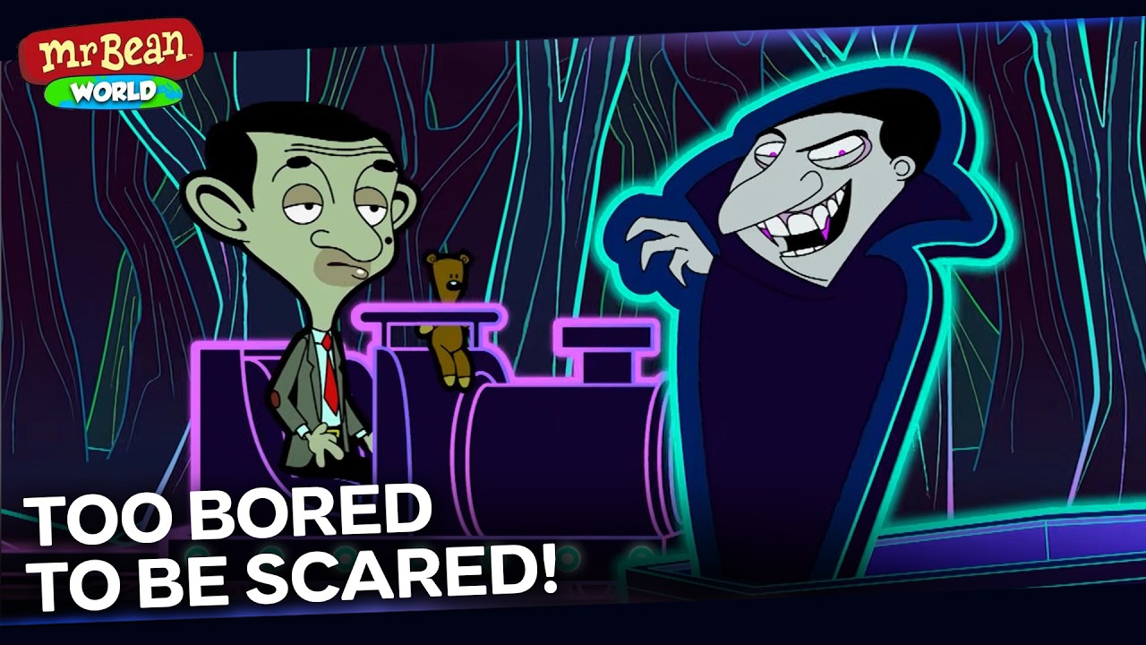 Mr. Bean & Teddy’s Ghost Train Adventure | Mr Bean Animated Season 2 | Mr Bean World