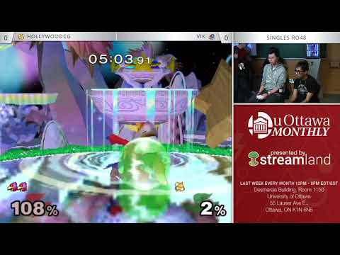 uOttawa Monthly #4 — Singles — Vik vs HollywoodCG