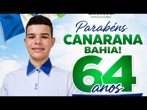 PARABÉNS NOSSA QUERIDA CANARANA BAHIA