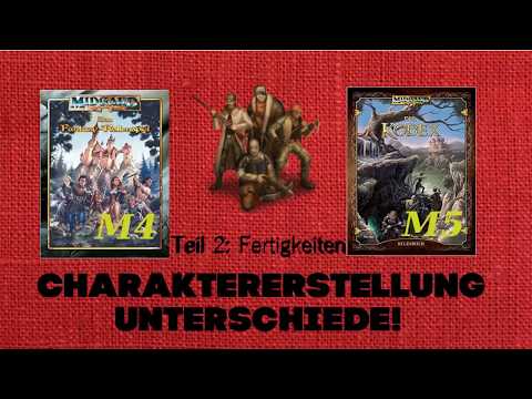 MIDGARD Charaktererstellung M5 und M4. Fertigkeitensystem komplett neu ? Teil 2 von 3