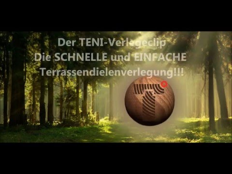 TENI Verlegeclip für Terrassen - Holz Renz