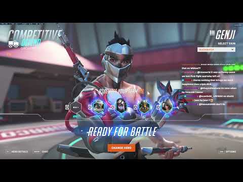 NECROS GENJI ONE TRICK - OVERWATCH 2 SEASON 4 TOP 500