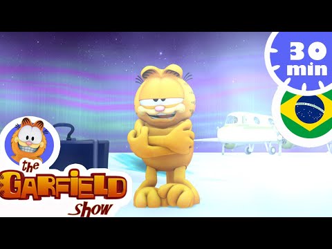 ❄️Garfield pratica esportes de inverno - Full Episode HD ❄️