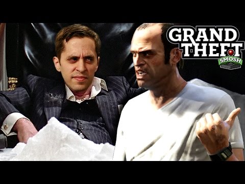 EPIC DRUG HEIST IN GTA (Grand Theft Smosh)