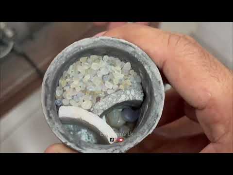 How Geuda Gemstones Are Transformed into Stunning Blue Sapphires! 🔥💎