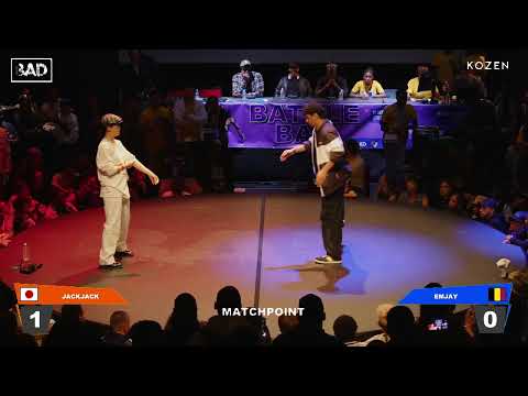 JACKJACK vs EMJAY - Battle BAD 2023 - POPPING Top 16