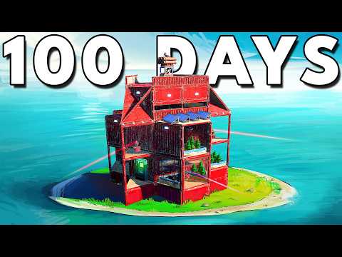 I Survived 100 Days Solo on an Island