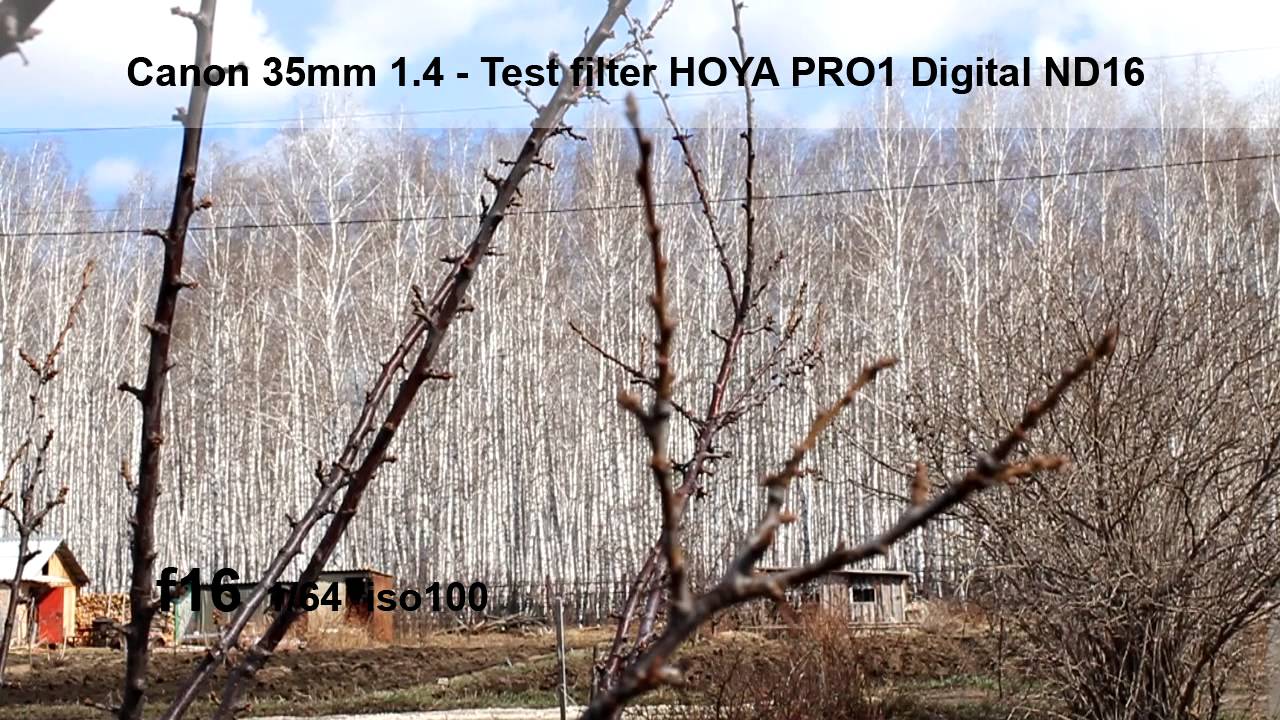 Нейтрально серый фильтр Hoya ND16 PRO 82mm