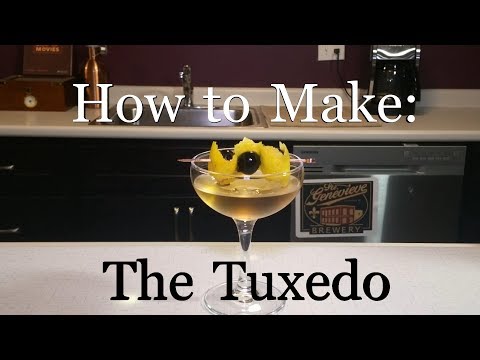 Tuxedo Cocktail - How to Make - Inebrious