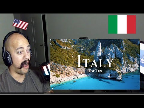 American Reacts to Top 10 Places To Visit In Italy 4K Travel Guide