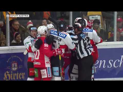 Highlights: EBEL, 42. Runde: EC-KAC – HC Orli Znojmo 5:0