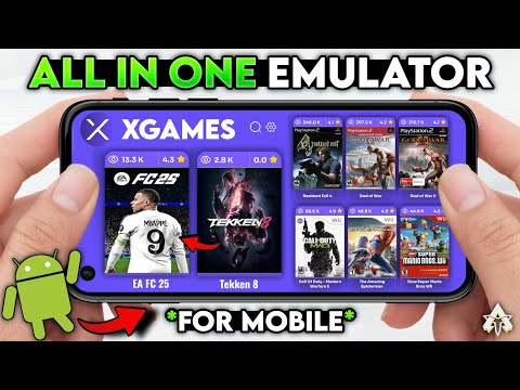 NEW 🔥 ALL IN ONE EMULATOR FOR ANDROID: PLAY 3DS/PS2/WII & MORE CONSOLE GAMES ON MOBILE!