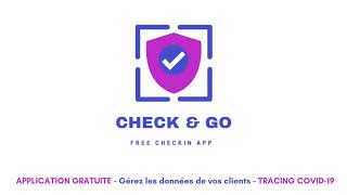 TRACING Covid 19 - FREE APP - For Restaurants & Bars www.checkandgo.app