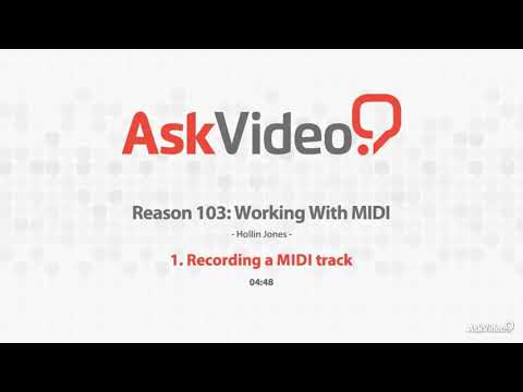 Working With MIDI Course For R Video