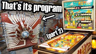 The step-by-step, mechanical logic of old pinball machines