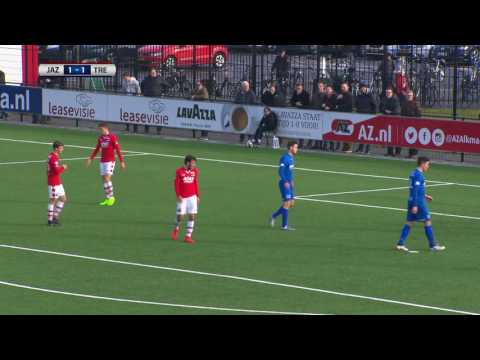 Samenvatting van de wedstrijd Jong AZ - De Treffers