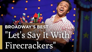 Corbin Bleu and Lora Lee Gayer Perform "Let's Say It With Firecrackers"