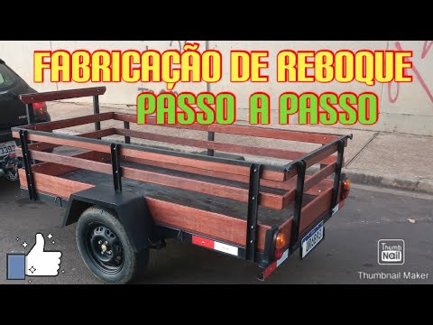 Trailer/chassis manufacturing step-by-step 1/6 scale