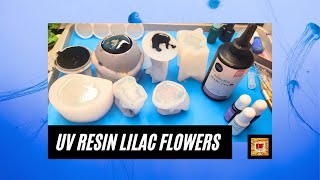 UV Resin Lilac Flowers | Unmolding Opal Kitties & Snake Egg Jar Plus A Giveaway | UV Resin Flowers