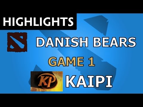 Danish Bears vs Kaipi [Game 1] WellPlay Invitational by VitalBet - Dota Highlights