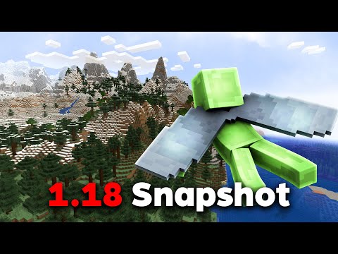 Das MINECRAFT 1.18 Update wird immer atemberaubender!