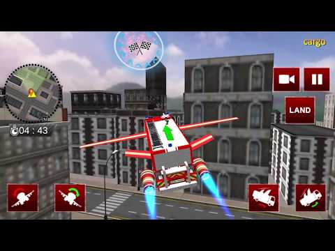 Flying Fire Truck Simulator - City Rescue Games 2020 #1 - Best Android Gameplay