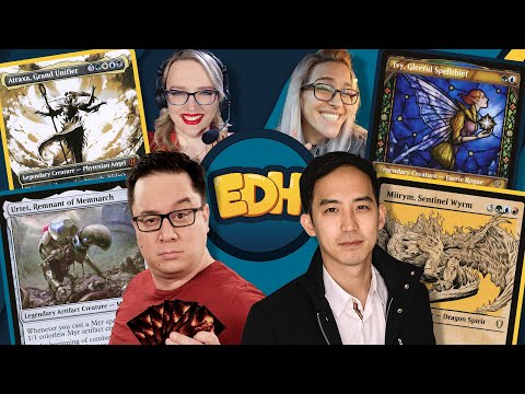 Hijinks ⚔️ Game Knights!  MTG Commander Gameplay ft. Ivy, Urtet, Miirym & Atraxa | EDHijinks #62