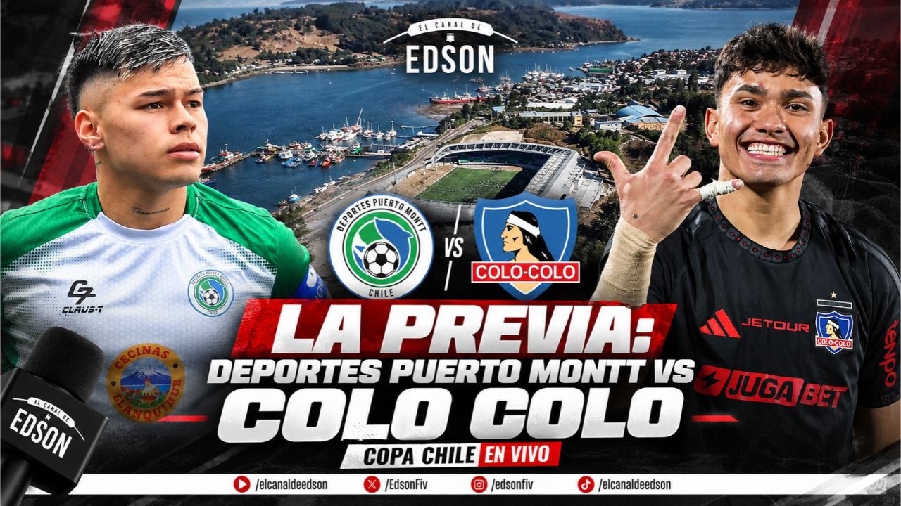 ⚪⚫ LA PREVIA: PUERTO MONTT VS COLO COLO | CUARTOS DE FINAL COPA CHILE EN VIVO ⚪⚫