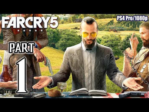 FAR CRY 5 Walkthrough PART 1 (PS4 Pro) No Commentary Gameplay @ 1440p ✔