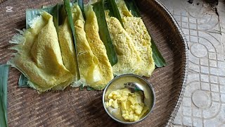 Cambodian Traditional Snack. Banh Chaev Khmer. បាញ់ឆែវខ្មែរ ។ Khmer food - Snack.