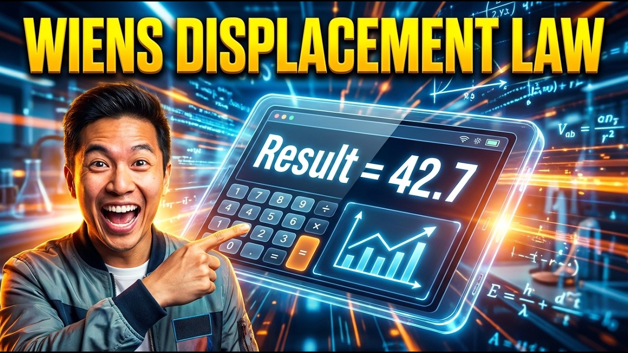 Wiens Displacement Law Interactive Calculator