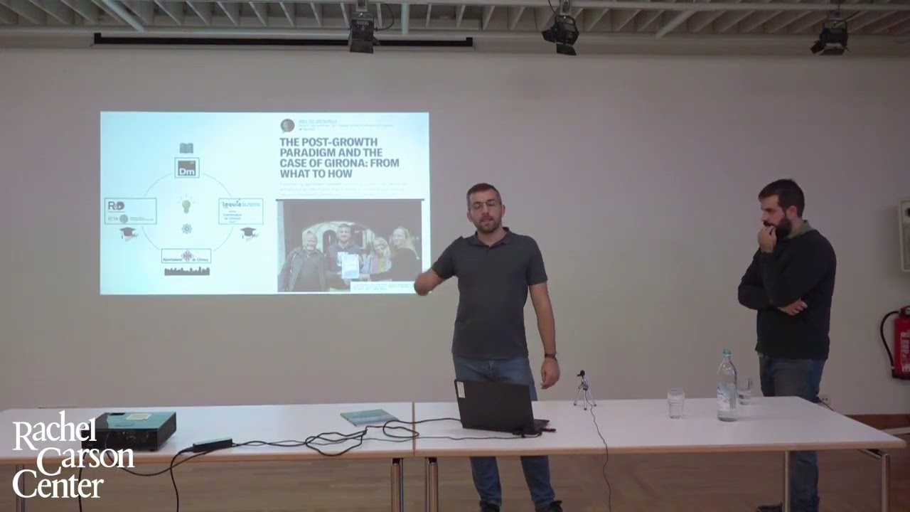 Lunchtime Colloquium with Borja Nogué Algueró and Sergi Cot Cantalosella
