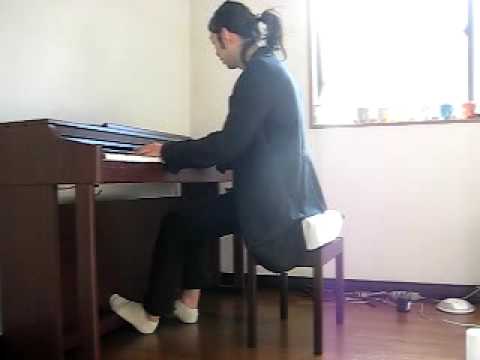 Touhou 12.8 Fairy Wars stage1 theme The Refrain of the Lovely Great War piano