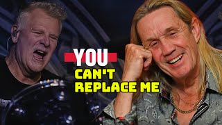 Former Iron Maiden Drummer Nicko McBrain Mocks Simon Dawson "He's Got a Toy Drum Kit!"