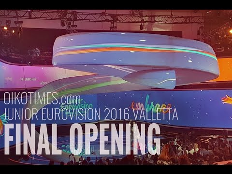 oikotimes.com: Junior Eurovision 2016 opening of the show