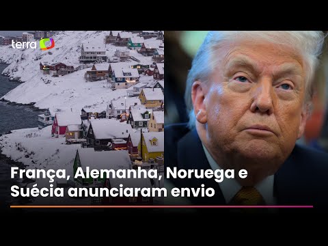 Países da OTAN enviam tropas à Groenlândia em reação a Trump