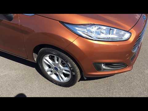 Used Ford Fiesta 1.25 82 Zetec 5dr Copper Pulse 2016