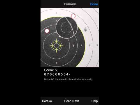 Scoring 10m Air Pistol targets