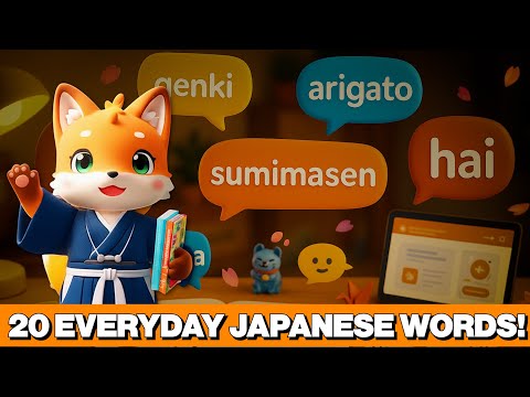 20 Everyday Japanese Words You’ll Use All the Time | Learn Japanese for Daily Life | 🇯🇵 