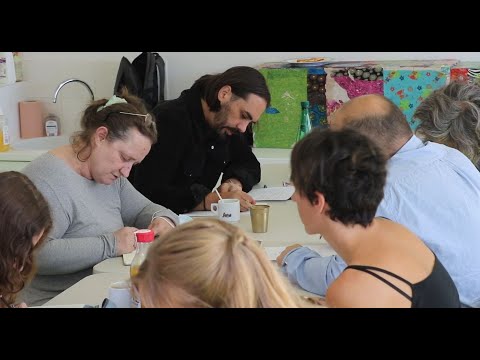 Atelier écriture en psychiatrie avec Gringe