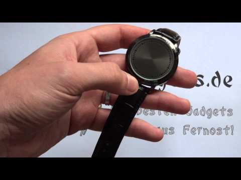 LED Uhr mit Touch - Review