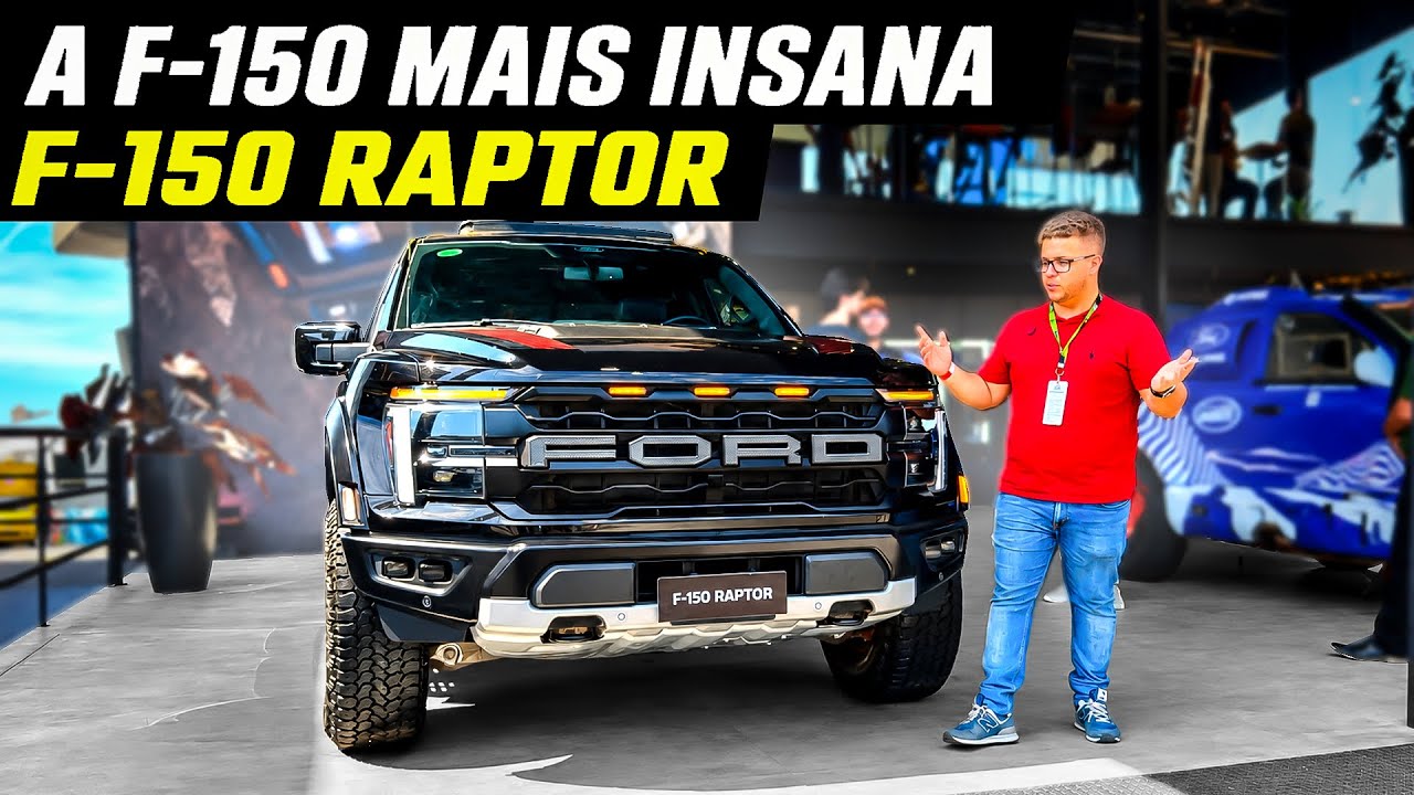 NOVA F-150 RAPTOR É INSANA! VEM COM MOTOR DE MUSTANG?